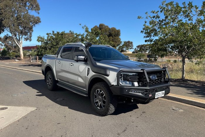 2022 Ford Ranger Wildtrak MY22 4X4 Dual Range Silver