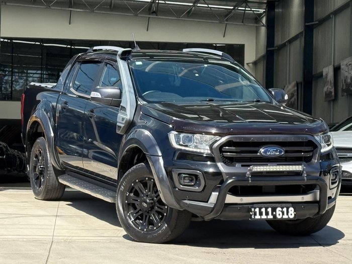 2020 Ford Ranger Wildtrak PX MkIII MY20.75 4X4 Dual Range Shadow Black