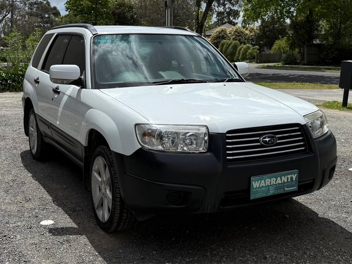2007 Subaru Forester X 79V MY07 AWD Pure White