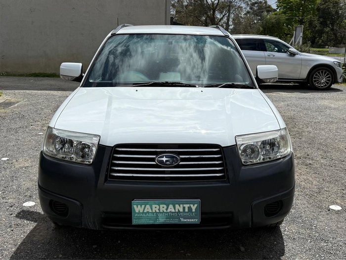 2007 Subaru Forester X 79V MY07 AWD Pure White