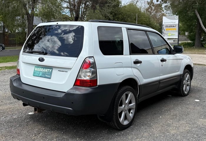 2007 Subaru Forester X 79V MY07 AWD Pure White