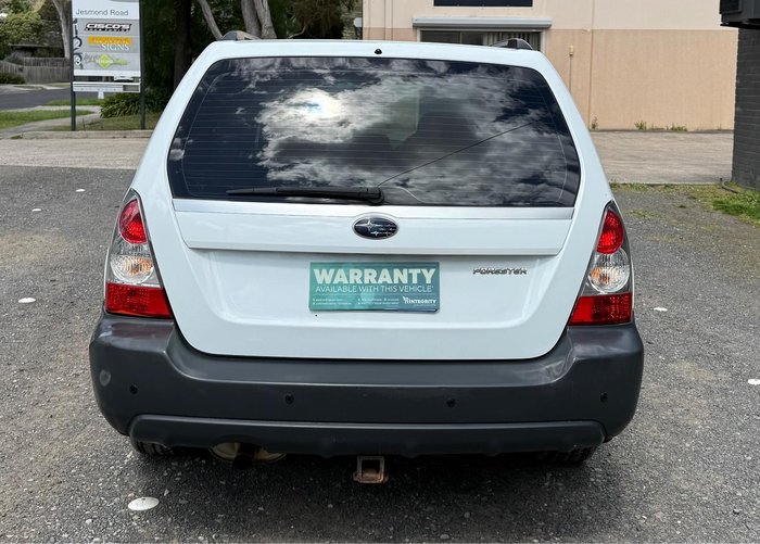 2007 Subaru Forester X 79V MY07 AWD Pure White
