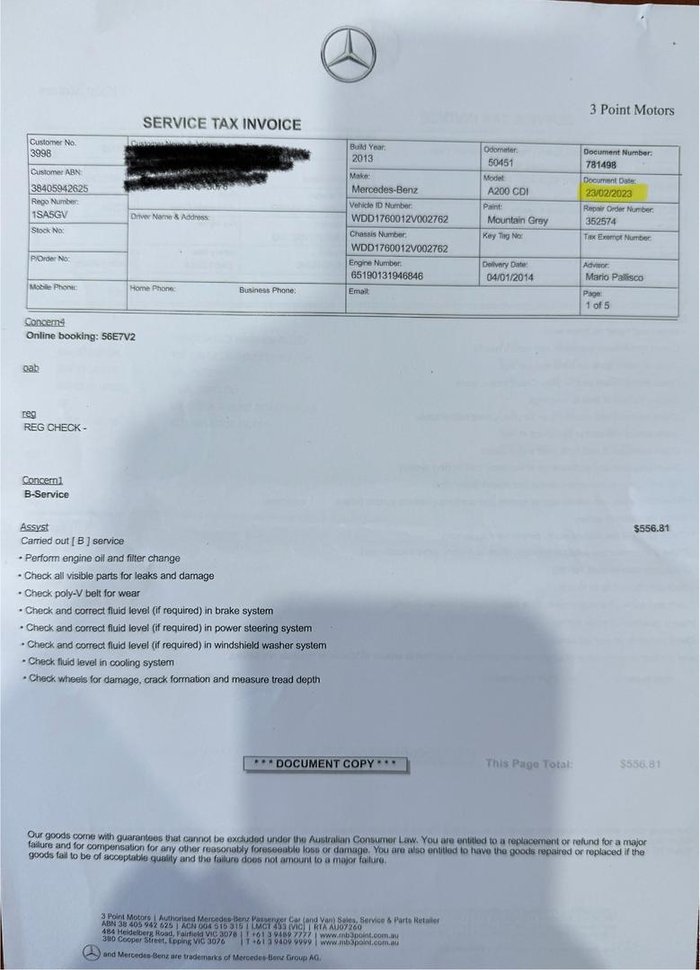 2013 Mercedes-Benz A-Class A200 W176 Grey