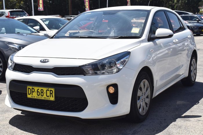 2018 Kia Rio S YB MY18 Clear White