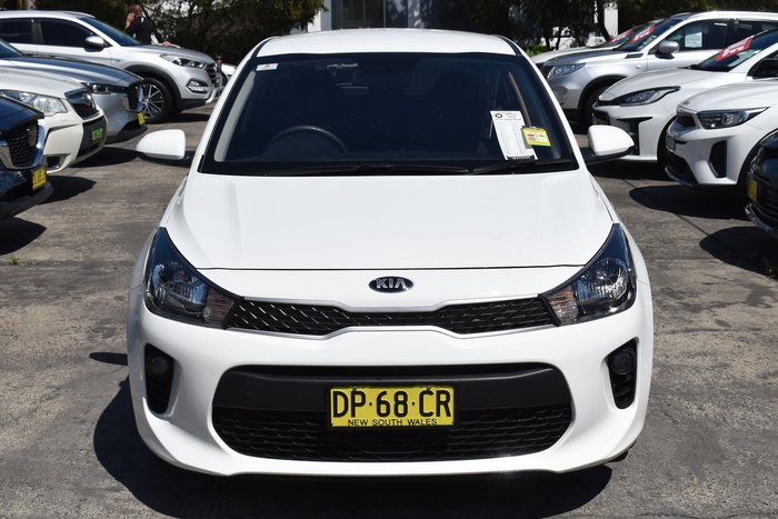 2018 Kia Rio S YB MY18 Clear White