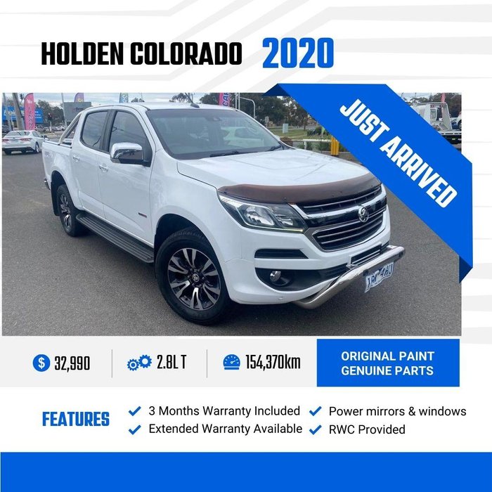 2020 Holden Colorado LTZ
