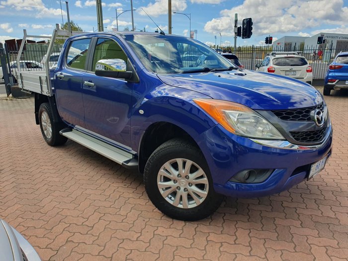 2011 Mazda BT-50 XTR Hi-Rider UP 4x2 Aurora Blue