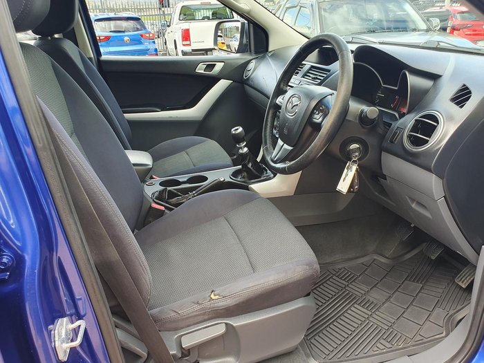 2011 Mazda BT-50 XTR Hi-Rider UP 4x2 Aurora Blue