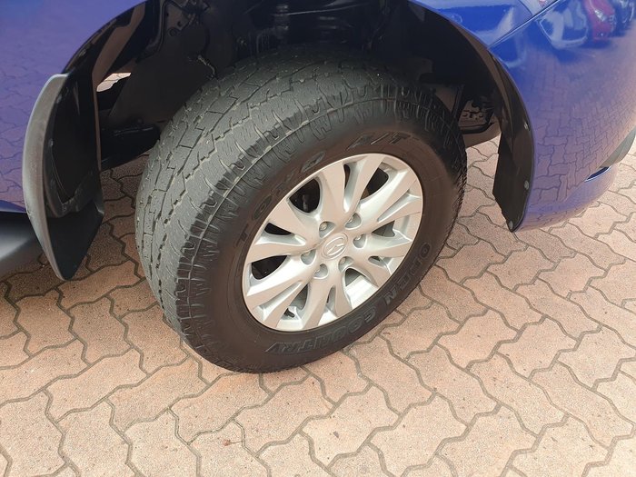 2011 Mazda BT-50 XTR Hi-Rider UP 4x2 Aurora Blue