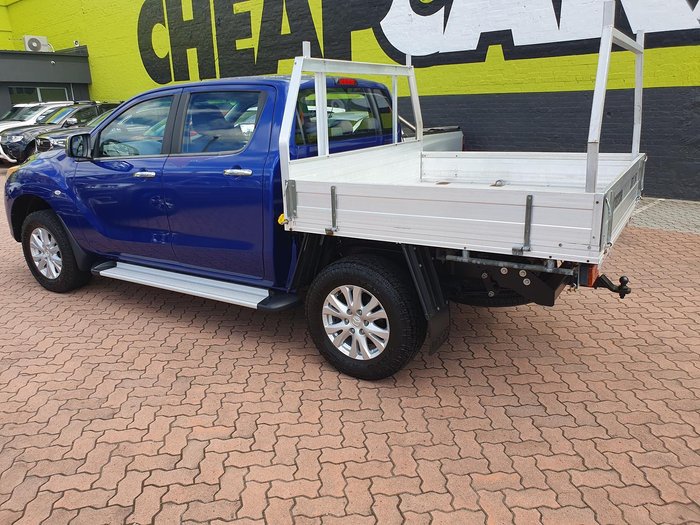 2011 Mazda BT-50 XTR Hi-Rider UP 4x2 Aurora Blue