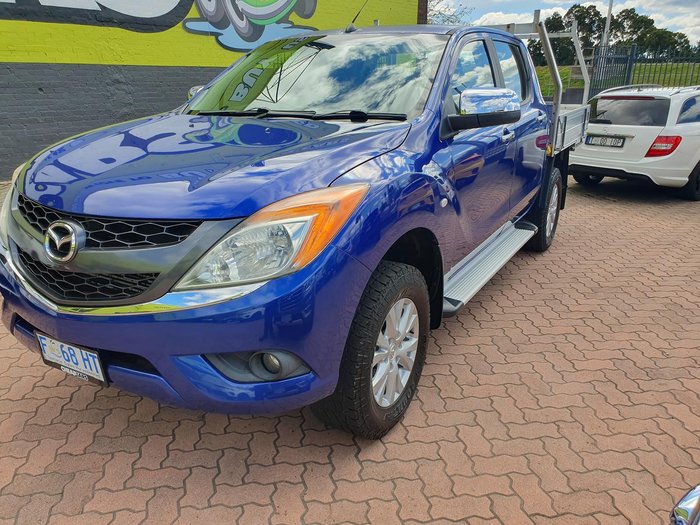 2011 Mazda BT-50 XTR Hi-Rider UP 4x2 Aurora Blue