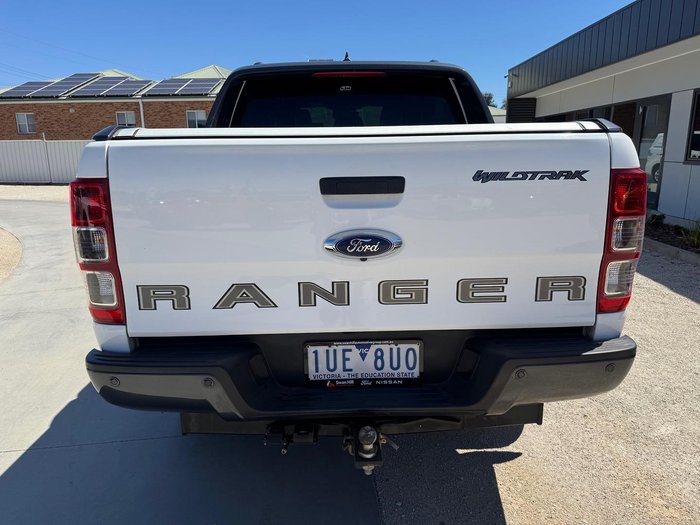 2021 Ford Ranger Wildtrak PX MkIII MY21.75 4X4 Dual Range Alabaster White