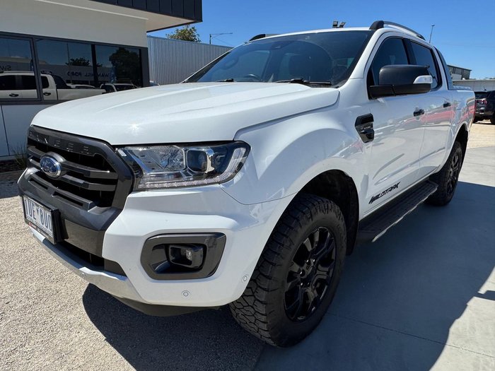 2021 Ford Ranger Wildtrak PX MkIII MY21.75 4X4 Dual Range Alabaster White