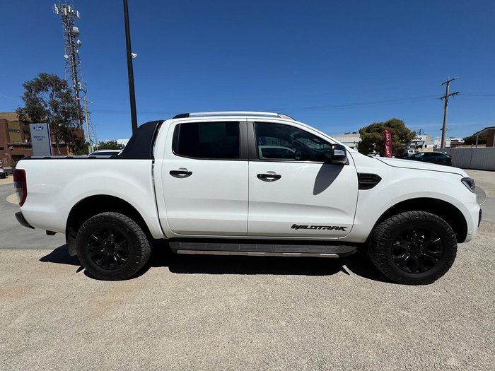 2021 Ford Ranger Wildtrak PX MkIII MY21.75 4X4 Dual Range Alabaster White