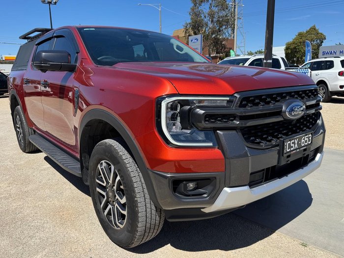 2023 Ford Ranger Sport MY24.00 4X4 Dual Range Sedona Orange