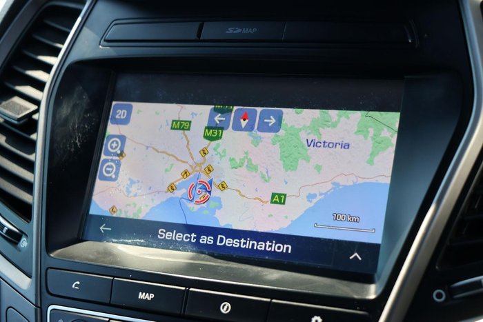 2015 Hyundai Santa Fe Highlander DM3 Series II MY16 4X4 On Demand Titanium Silver