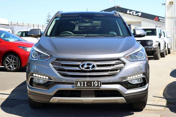 2015 Hyundai Santa Fe Highlander DM3 Series II MY16 4X4 On Demand Titanium Silver