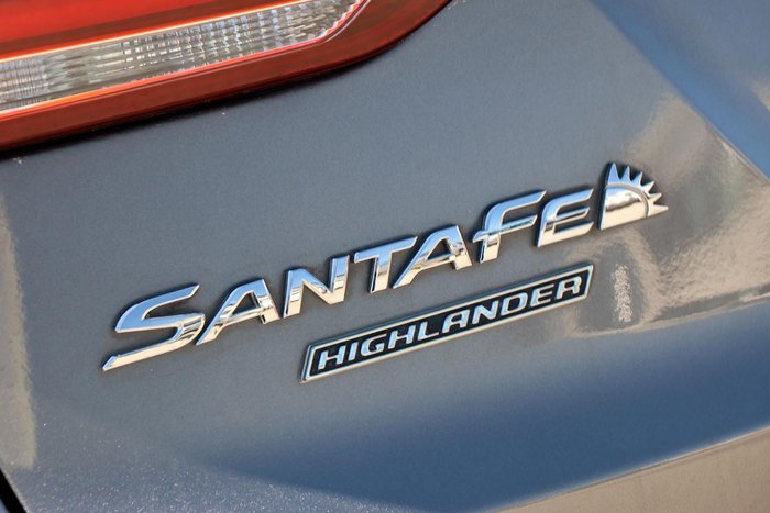 2015 Hyundai Santa Fe Highlander DM3 Series II MY16 4X4 On Demand Titanium Silver