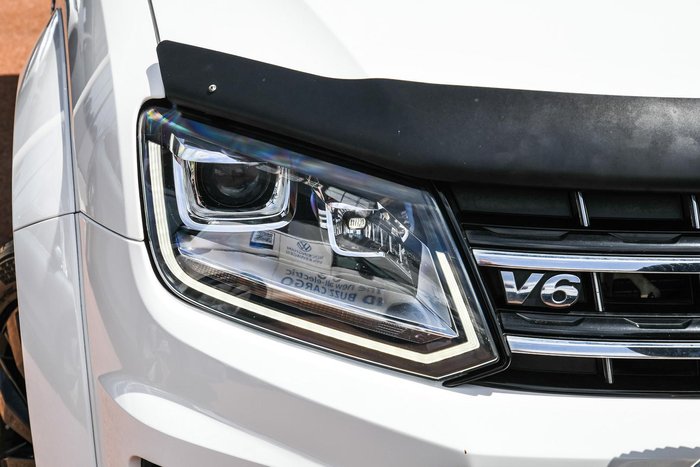 2019 Volkswagen Amarok TDI580 Highline Black 2H MY19 4X4 Constant Candy White