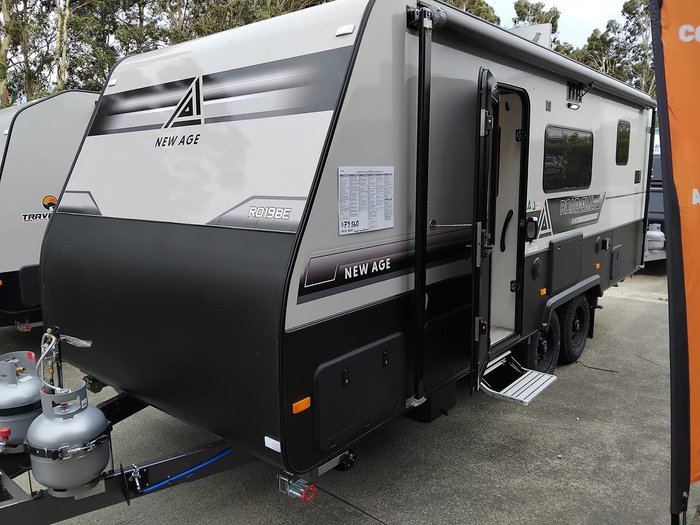 2025 New Age Caravans Road Owl Ro19be Escape My25.5 Family 3 Bunk