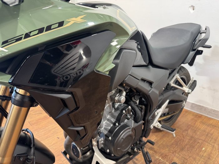 2022 Honda CB500XA (NX500) GREEN