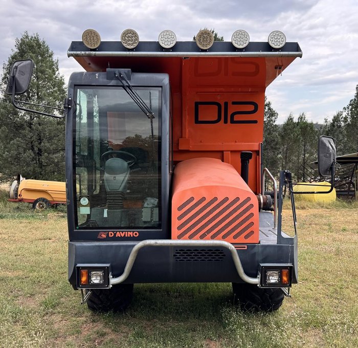 2019 D'avino D12 Dump Truck 