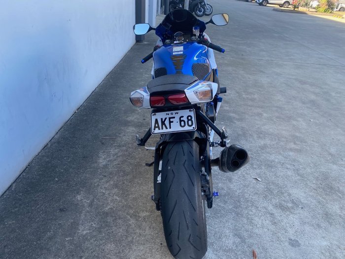 2013 Suzuki GSX-R600 Celestial Blue