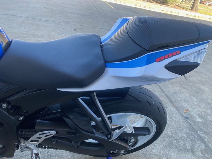 2013 Suzuki GSX-R600 Celestial Blue