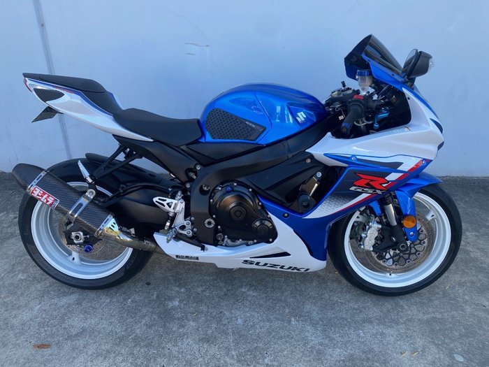 2013 Suzuki GSX-R600 Celestial Blue
