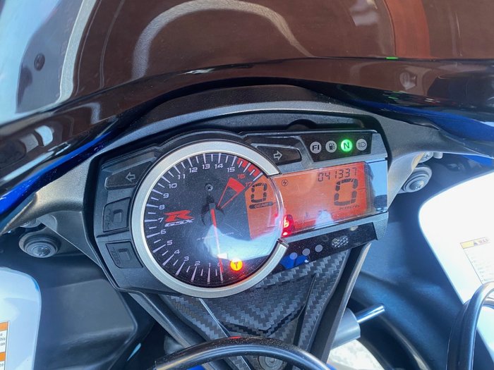 2013 Suzuki GSX-R600 Celestial Blue