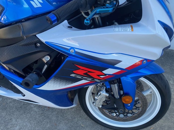 2013 Suzuki GSX-R600 Celestial Blue