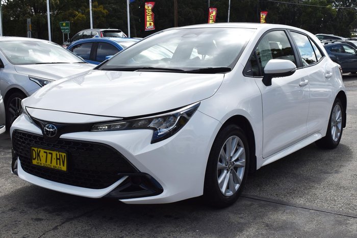 2024 Toyota Corolla Ascent Sport MZEA12R Glacier White