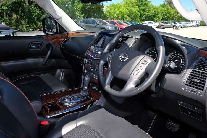 2022 Nissan Patrol Ti-L Y62 MY22 4X4 Dual Range Black Obsidian