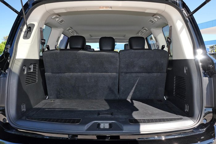 2022 Nissan Patrol Ti-L Y62 MY22 4X4 Dual Range Black Obsidian