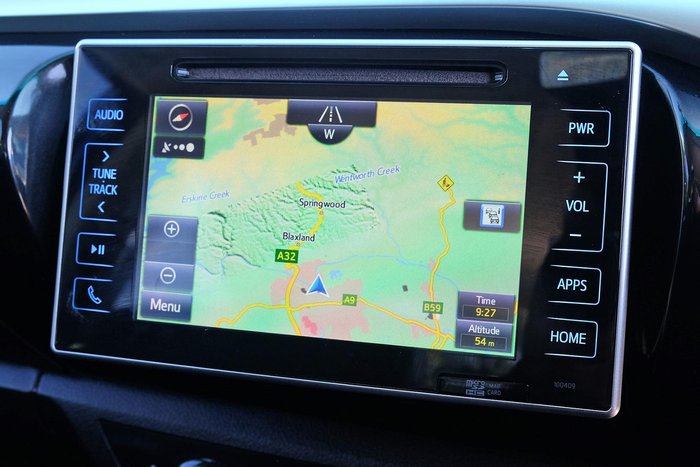 2018 Toyota Hilux SR5 GUN126R 4X4 Dual Range Nebula Blue