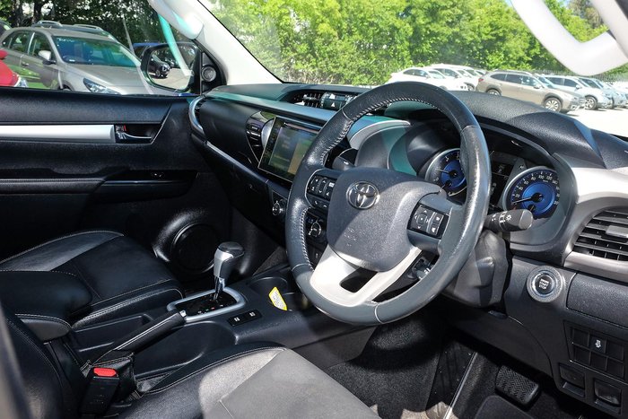 2018 Toyota Hilux SR5 GUN126R 4X4 Dual Range Nebula Blue
