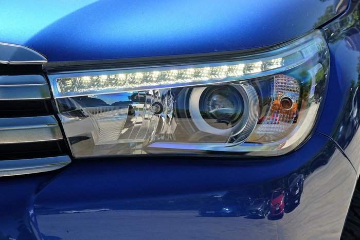 2018 Toyota Hilux SR5 GUN126R 4X4 Dual Range Nebula Blue