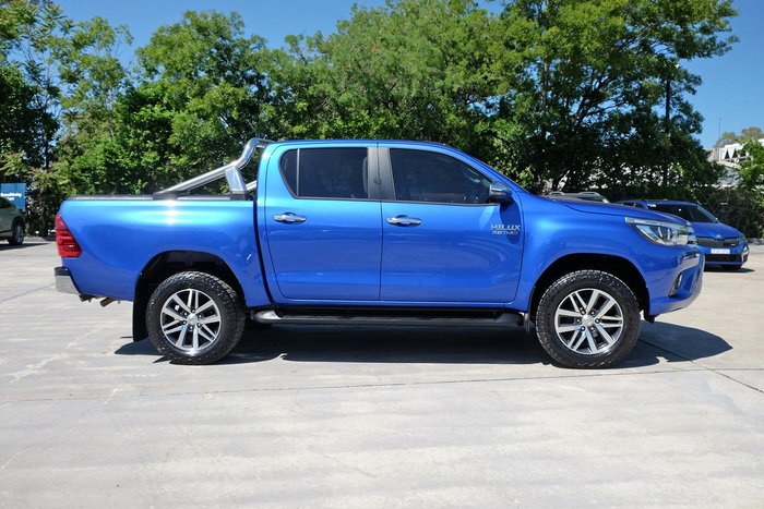 2018 Toyota Hilux SR5 GUN126R 4X4 Dual Range Nebula Blue