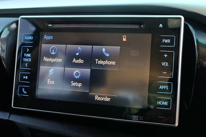 2018 Toyota Hilux SR5 GUN126R 4X4 Dual Range Nebula Blue