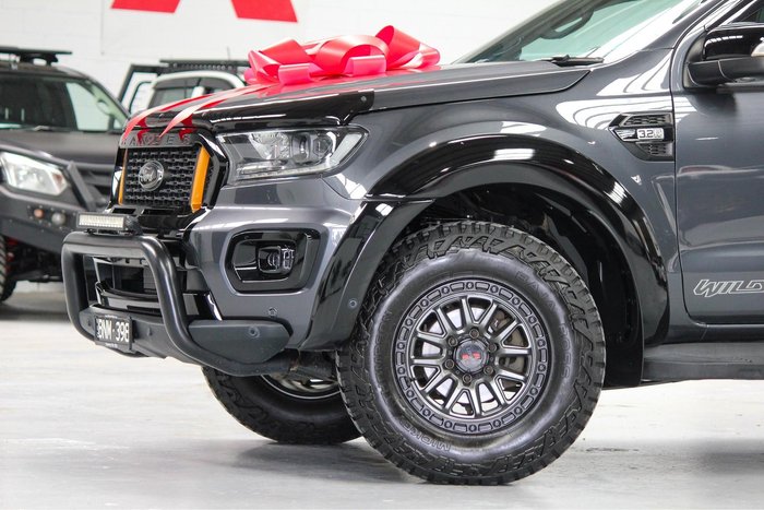 2021 Ford Ranger Wildtrak PX MkIII MY21.25 4X4 Dual Range Meteor Grey