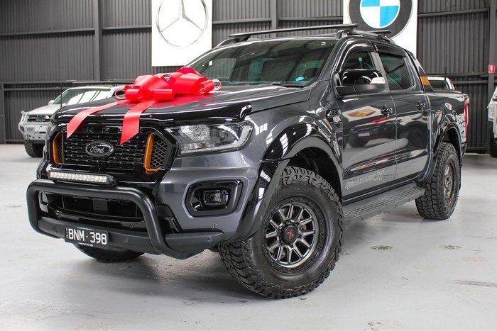 2021 Ford Ranger Wildtrak PX MkIII MY21.25 4X4 Dual Range Meteor Grey