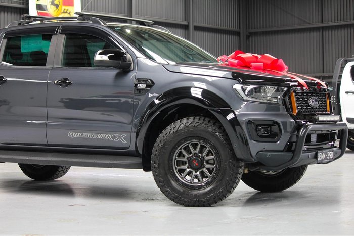 2021 Ford Ranger Wildtrak PX MkIII MY21.25 4X4 Dual Range Meteor Grey