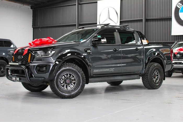 2021 Ford Ranger Wildtrak PX MkIII MY21.25 4X4 Dual Range Meteor Grey