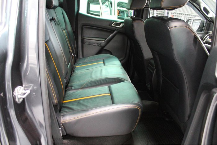 2021 Ford Ranger Wildtrak PX MkIII MY21.25 4X4 Dual Range Meteor Grey