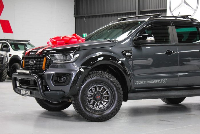 2021 Ford Ranger Wildtrak PX MkIII MY21.25 4X4 Dual Range Meteor Grey