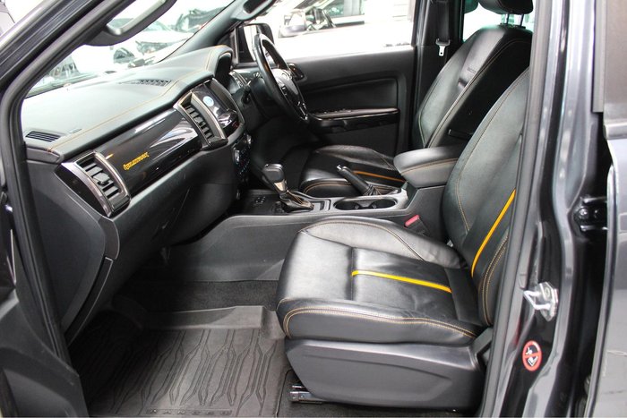 2021 Ford Ranger Wildtrak PX MkIII MY21.25 4X4 Dual Range Meteor Grey