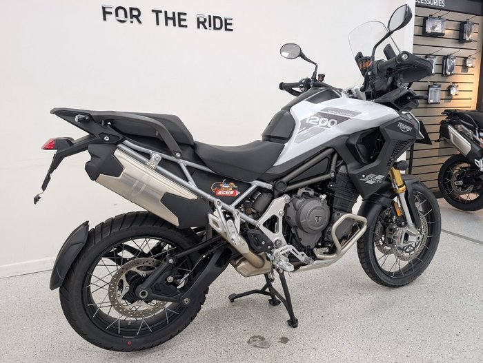 2022 Triumph TIGER 1200 RALLY PRO SILVER ICE