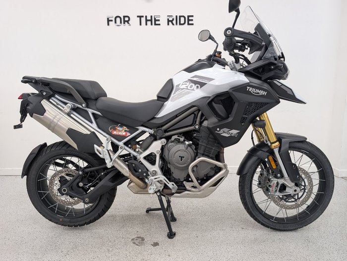 2022 Triumph TIGER 1200 RALLY PRO SILVER ICE