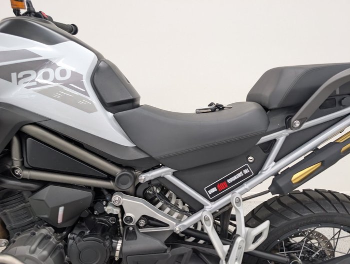 2022 Triumph TIGER 1200 RALLY PRO SILVER ICE