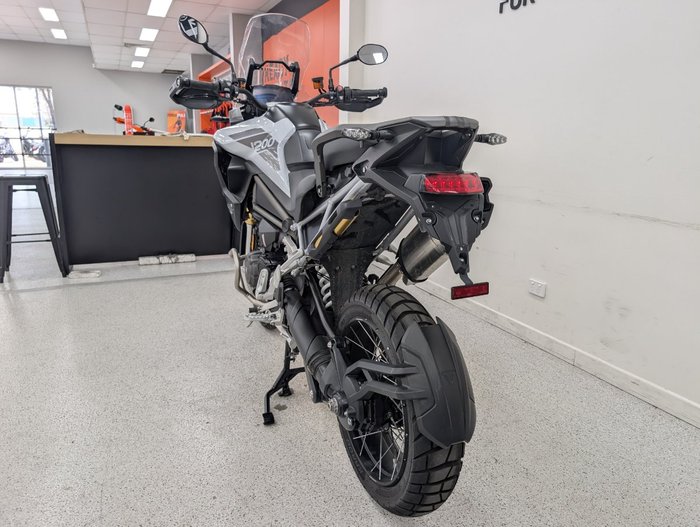 2022 Triumph TIGER 1200 RALLY PRO SILVER ICE